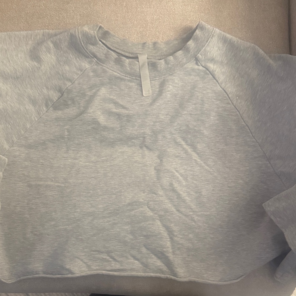 ALO Yoga Heather Gray Sweatshirt